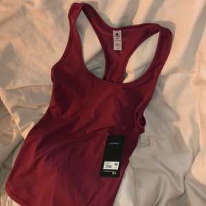 90 Degree by Reflex Red Exercise Tank